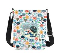 Tillvan Crossbody Bag Tillvan Lover Gift Anime Character Shoulder Bag Korean Animation Music Messenger Bag (two cartoon CB1)