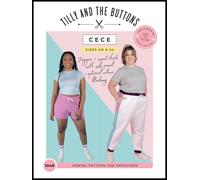 Tilly and the Buttons Cece Joggers + Shorts Sewing Pattern UK 6-34