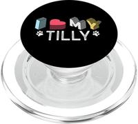 Tilly Personalized Dog Name Pet Lover PopSockets PopGrip for MagSafe