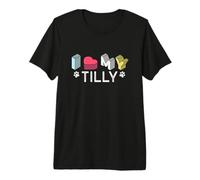 Tilly Personalized Dog Name Pet Lover Premium T-Shirt