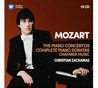 Christian Zacharias - Mozart: Piano Concertos 5-27, Complete Piano Sonatas, Piano Quartets 1-2, Quintet for Piano & Wind Instruments