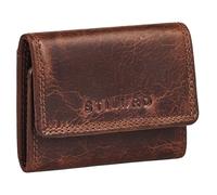 TILORD 'London' Mini Wallet Leather for Women & Men - RFID Purse Vintage Small Genuine Leather Coin Holder - Perfect Size for Pocket & Handbag - Ideal for Travel & Summer, Colour:Kara - Cognac