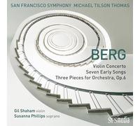 Tilson Thomas,Michael - Berg: Violin Concerto/Seven Early Songs/...