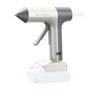 Tilswall 100W Cordless Hot Glue Gun Compatible with Dewalt 18V/20V Battery, Full Size Glue Gun 90s Fast Preheating with 10x11mm Glue Sticks for Craft, DIY and Home Repair(Battery Not Included),White