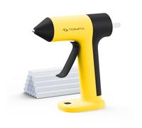 Tilswall 4V Glue Gun, Hot Glue Gun Cordless with Rapid 30s Preheat, Auto Shut-Off, Anti-drip Nozzle, and 20 Premium Glue Sticks, 2000mAh Type-C Rechargeable, Mini Glue Gun for Crafting