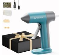 Tilswall Cordless Hot Glue Gun & Black Gift Box 7.5''x7.2''x2.8''
