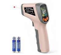 Tilswall Infrared Non-Contact Digital Laser Temperature Gun, -50℃~600℃ (-58℉~1112℉) with Adjustable Emissivity, High/Low Temperature Alarm, for Cooking/Pizza Oven/BBQ, Not for Human-W301