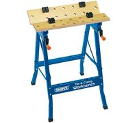 Draper Portable Workbench 600mm Tilt Clamp Folding Down 09951