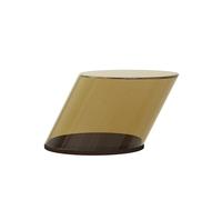 Tilt Coffee Table Amber/Glass