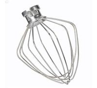 Tilt-Head Mixer 4.5 & Quart Bowl 6 Wire Whisk Fits K45WW Stainless Steel Whip,Compatible for KitchenAid Artisan Series