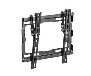 Tilt TV Wall Mount 23-43 Inch Screens, Low Profile TV Wall Bracket Compatible with Bush 24HT24CA 32FT24CA 32HT24CA 40FT24CA 43UT24SB 43QT24SB 43FT24CA Smart HD HDR10 LED TiVo Freeview