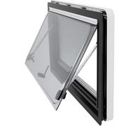 Tilt Window for Motorhome, Caravan Side Window, Tinted Sliding Window Hinged Window for Motorhome, Caravan, Van, Motorhome,N(Size:500*450mm)