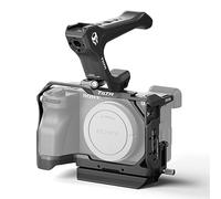 TILTA Camera Cage Compatible with Sony A6700, with Cooling System, Compact NATO Top Handle and 18mm NATO Rail Attachment Lightweight Kit - Black TA-T54-A-B