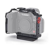 TILTA Camera Full Cage Compatible with Panasonic GH6 with Bottom Plate, Camera Video Cage Film Movie Making Kit TA-T15-FCC-B