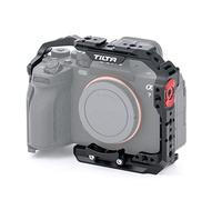 TILTA Full Camera Cage Compatible with Sony a7 IV a1 S3 R4 73 R3 A9 with Manfrotto Quick Release Plate, Video Movie Filmmaking Rig TA-T30-FCC-B