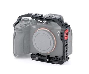 TILTA Full Camera Cage Compatible with Sony a7 IV a1 S3 R4 73 R3 A9 with Manfrotto Quick Release Plate, Video Movie Filmmaking Rig TA-T30-FCC-B