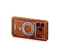 TILTA Khronos iPhone 17 Pro Case, Phone Cage Compatible with iPhone 17 Pro with Phone Lanyard and Screen Protector for Video Maker Videographer - Orange TK-IP17-PFC-O