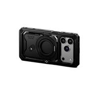 TILTA Khronos iPhone 17 Pro Case, Phone Cage Compatible with iPhone 17 Pro with Phone Lanyard and Screen Protector for Video Maker Videographer - Black TK-IP17-PFC-B