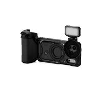 TILTA Khronos iPhone 17 Pro Case Street Snap Kit, Phone Cage Compatible with iPhone 17 Pro with Focus PD Handle, Magnetic Polarizer and LED Panel - Black TK-IP17-PA-B