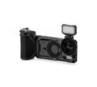 TILTA Khronos iPhone 17 Pro Case Street Snap Kit, Phone Cage Compatible with iPhone 17 Pro with Focus PD Handle, Magnetic Polarizer and LED Panel - Space Gray TK-IP17-PA-SG