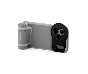 TILTA Khronos iPhone 17 Pro Max Case Lite Handheld Kit, Phone Cage Compatible with iPhone 17 Pro with Lite Control Handle, Filter Tray and Magnetic Backplate - Light Gray TKL-IP17-PMA-LG