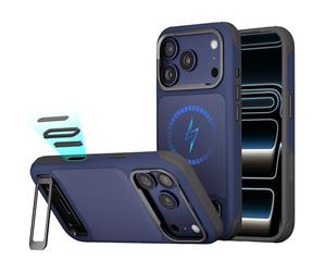 TILTA Khronos iPhone 17 Pro Max Lite Case, Phone Cage Compatible with iPhone 17 Pro Max with Screen Protector for Video Maker Videographer - Navy Blue TKL-IP17-PMFC-NB