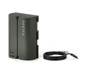 Tilta LP-E6P 2400mAh Rechargeable Battery with USB-C Input | Compatible with Canon EOS R5 Mark II, R6 Mark II, R7, R6, R5, R, 5D Mark IV, 6D, 7D Mark II, 90D, 80D, 70D, 60D, 60Da TLP-E6P-GN