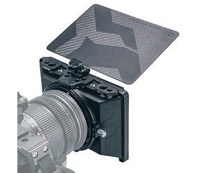 TILTA Mini Matte Box 4x5.65" Filter Frame for Mirrorless DSLR Cameras, Camera Lens Hood with 67mm/72mm/77mm/82mm Lens Adapter Ring 15mm Rod Support Holder MB-T15