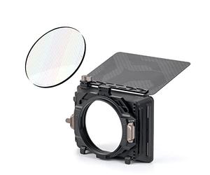 TILTA Mirage Matte Box with Vaxis Lens Filter Circular 95mm Rainbow Streak Filter and 67mm/72mm/77mm/82mm Adapter Ring,for DSLR Mirrorless Cameras MB-T16-VFX21-20
