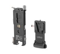 TILTA Power Pass-through Plate Compatible with RS2, RS3, RS3 Pro, RS4 and RS4 Pro, Battery Plate to DJI RS 4 Power Pass-through Plate Kit - V Mount TGA-PPK3-V