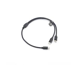 TILTA USB-C to Dual USB-C Splitter Control Cable Compatible with DJI Focus Motors and DJI RavenEye TCB-USBC-2USBC