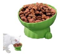 Tilted Cat Food Bowls,Spill-Proof Wide Slow Feeder | Cactus Elevated Cat Food Dish for Indoor | for Indoor Outdoor Home Apartment Water Meal Snack
