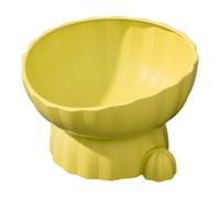 Tilted Pet Feeding Bowl, Raised Water and Food Dish, Anti-Tip High Base Feeder, Large Caliber for Dry and Wet Food, Ideal for Pets Eating Butter or Soft Foods, 5.59x3.54in
