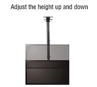 Tilting and Swiveling Ceiling Mount for 14-32 Inch Flat Screen LCD TVs, 30° Adjustable, Universal Compatibility, Perfect for Home Theater and Space-Saving Solutions