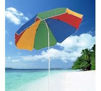 Tilting Beach Garden Patio Umbrella Tilt Parasol Sun Shade Outdoor Protection