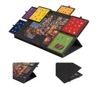 Tilting Jigsaw Puzzle Board 1000pcs with 6 Drawers & 2-in-1 Stand Cover | Portable Felt Puzzle Board for Adults, Anti-Slip Storage Table with 3 Angle Adjustable, 77 * 52 * 4.2cm