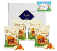 TILZ GEAR Mini Eggs - 4x Mini Easter Eggs, Mini Eggs Cadbury - Mini Chocolate Eggs - Cadburys Mini Eggs - Cadbury Orange Mini Egg - Easter Eggs, For Easter Egg Hunt (Cadbury Orange)