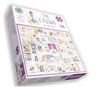 Tim Bulmer's 'The Crown: King Charles III Coronation' 1000 Piece Jigsaw Puzzle - Commemorative Coronation Memorabilia - The History of Royals Puzzle