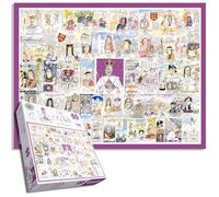 Tim Bulmer's 'The Crown: King Charles III Coronation' 1000 Piece Jigsaw Puzzle - Commemorative Coronation Memorabilia - The History of Royals Puzzle