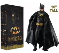 Tim Burton Batman 1989 1:4 Action Figure Michael Keaton as The Dark Knight NECA
