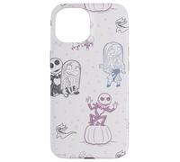 Tim Burton's The Nightmare Before Christmas Jack and Sally Case for iPhone 15