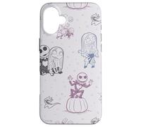 Tim Burton's The Nightmare Before Christmas Jack and Sally Case for iPhone 16 Plus