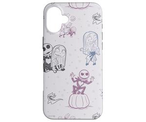 Tim Burton's The Nightmare Before Christmas Jack and Sally Case for iPhone 16 Plus