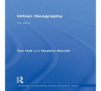 Tim Hall Urban Geography Hardcover Book Tim Hall Multicolor