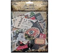 Tim Holtz 2021 Halloween Idea-Ology, Ephemera, 94151, silver