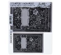 Tim Holtz 7 x 8.5-inch Cling Rubber Stamp Set Book Cover