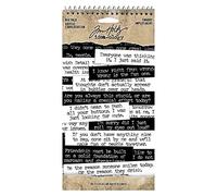 Tim Holtz - Advantus Big Talk Stickers Snarky,Black and White
