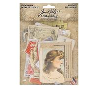 Tim Holtz - Advantus Ephemera Pack IDEA-O Keepsakes, Paper, Multicolor, One Size