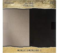 Tim Holtz - Advantus Kraft 8X8 Metallic 3, One Size