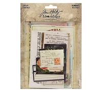 Tim Holtz - Advantus Layers REMNANTS Paper, Multicolor, One Size,TH93956